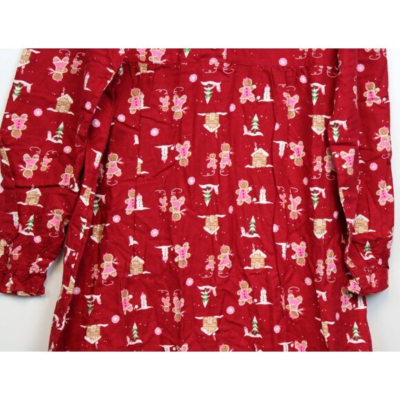 NWT 2007 Gymboree Gingerbread Cookie Women Nightgown Pajamas Medium Family Mom - Picture 4 of 10